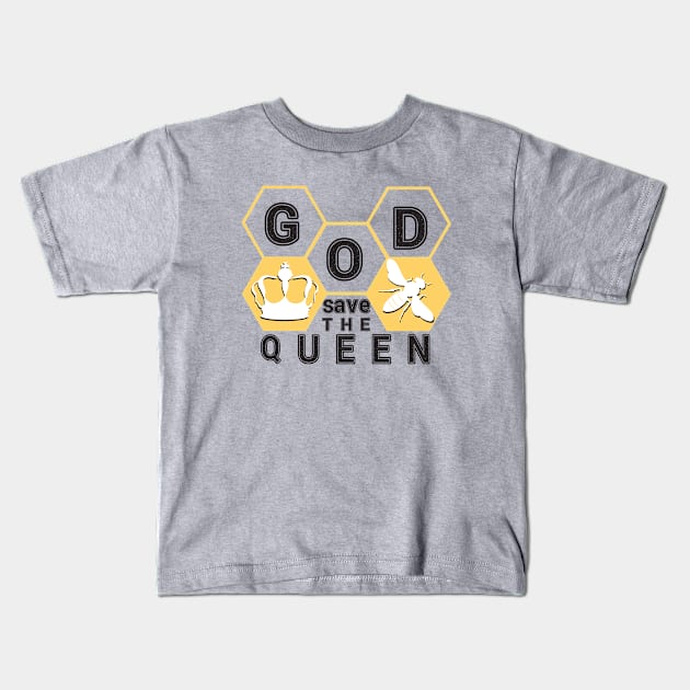 God save the queen_2 Kids T-Shirt by Gabi_Faveri